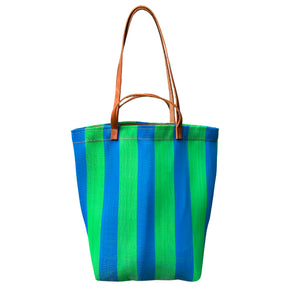 Green and Blue Standard Market Bag