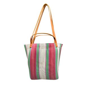 Green, Red and Pink Mini Market Bag