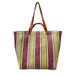 Load image into Gallery viewer, Red and Yellow LG Market Bag
